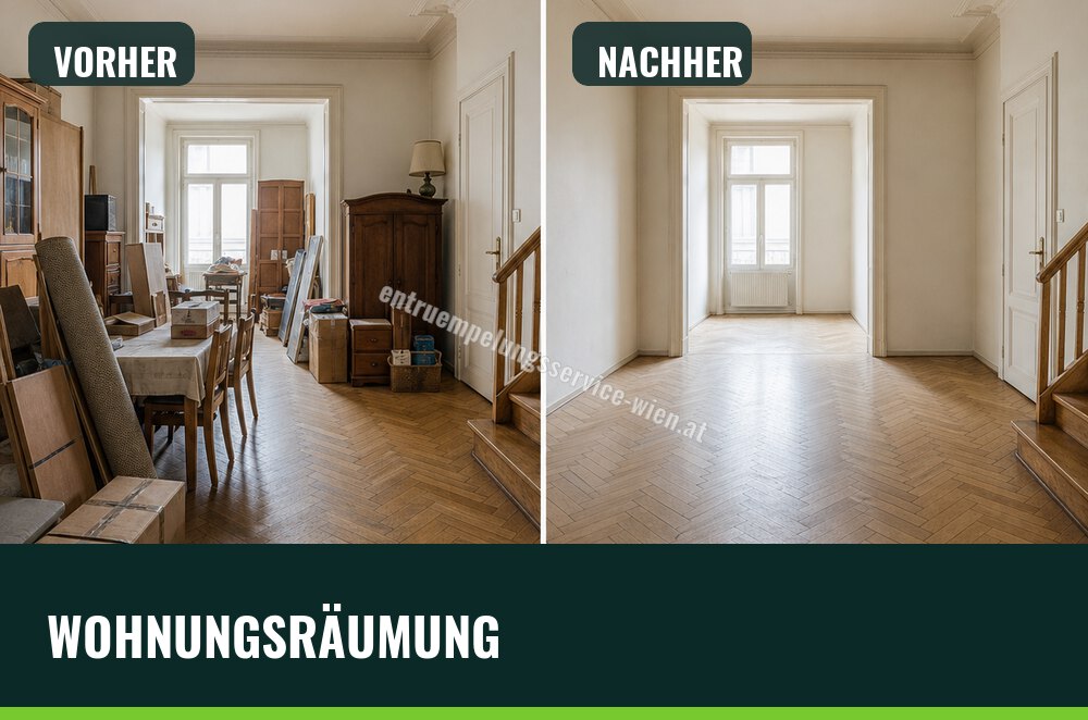 Wohnungsentrümpelung Wien: Wohnungsräumung