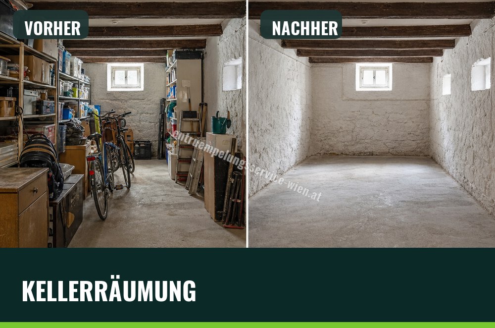 Kellerräumung Wien – Kellerentrümpelung Wien: Kellerräumung