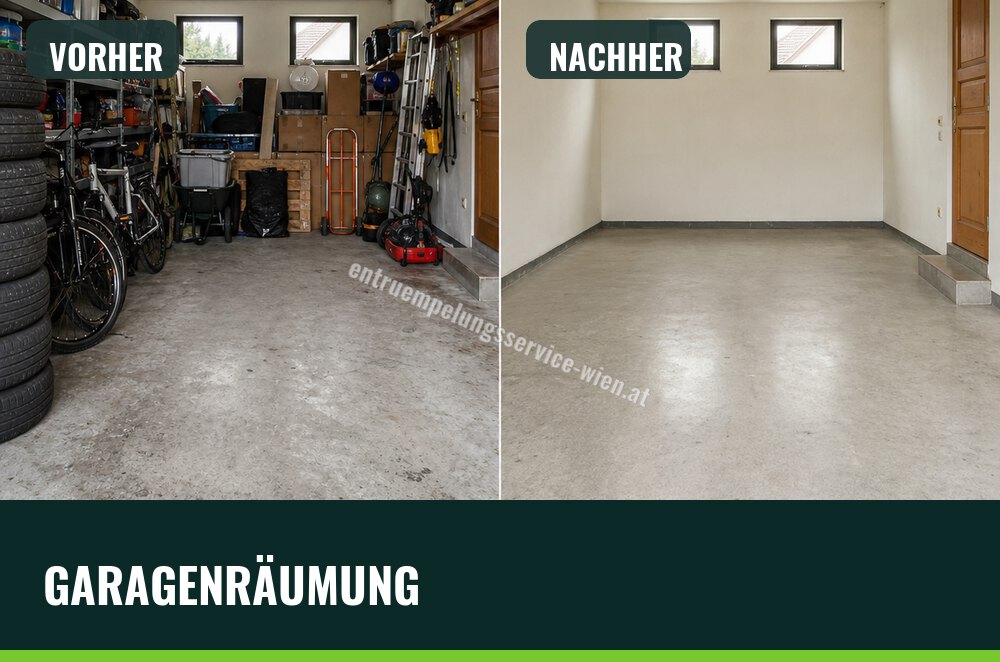 Garagenräumung – Garagenentrümpelung Wien: Garagenräumung